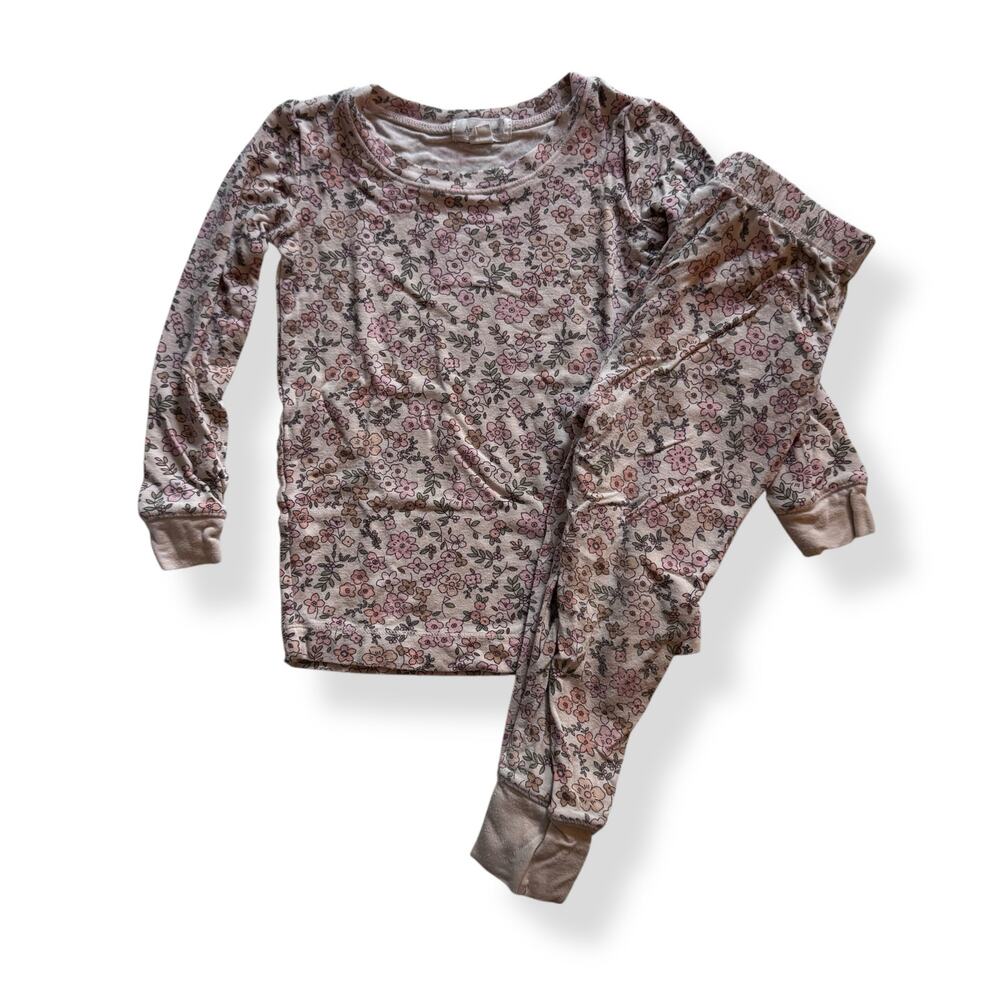Angel Dear floral bamboo blend pajamas